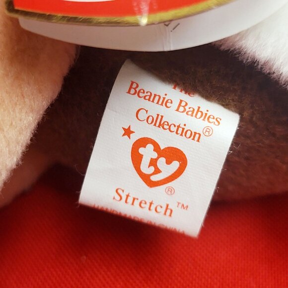 Ty Beanie Babies Stretch The Ostrich 1997 Animal Plush Stuff Toy - Picture 6 of 11